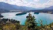 Der Faaker See ist einer der kleineren und schönsten Seen in Kärnten.