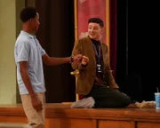 v.li.: Clarence (Zakai Biagas-Bey), Jacob Hill (Chris Perfetti)