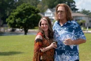 l-r: Lori Milsap (Megan Mullally), Dr. Eli Gemstone (John Goodman)