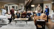 V.l.: Tyrone 'Goody' Goodman (Leonard Earl Howze), Donna Gable (Erinn Hayes), Duffy (Lenny Venito), Kendra Gable (Taylor Spreitler), Chale Witt (Ryan Cartwright), Kyle Gable (Gary Valentine), Mott (Christopher Brian Roach), Kevin Gable (Kevin James)