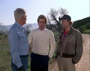 Hannibal (George Peppard), Face (Dirk Benedict) und Howling Mad (Dwight Schultz).