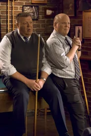 Dirk Blocker (Hitchcock), Joel McKinnon Miller (Scully).