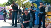 V.l.: Kevin Atwater (Laroyce Hawkins), Hank Voight (Jason Beghe), Kim Burgess (Marina Squerciati)
