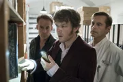 v.l.n.r.: Jan Maybach (Marco Girnth), Tom Kowalski (Steffen Schroeder), Dr. Peter Richter (Rainer Frank)