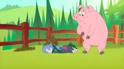 v.li.: Tom, Duke's Pig