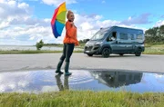 Maike Tschorn in Dänemark.