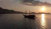 Vor der Insel Komodo, die für ihre Riesenechsen bekannt ist, liegt ein beliebtes Tauchziel.