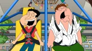 Glenn Quagmire (l.); Peter Griffin (r.)