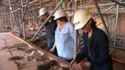 Auf der Baustelle tauchen immer wieder Relikte vergangener Zeiten auf.