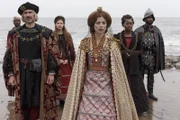 (v.l.n.r.) De Fuensalida (Daniel Cerqueira); Rosa de Vargas (Nadia Parkes); Katharina von Aragon (Charlotte Hope); Lina de Cardonnes (Stephanie Levi-John); Oviedo (Aaron Cobham)