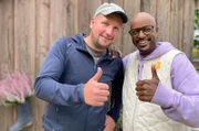 Das Beste an Dechow: Die Spontanität. Yared Dibaba mit Nick Leymann.