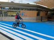 Stadtplanerin Katrin Korth hat am Tübinger Bahnhof eine Radstation mit 1.100 Stellplätzen entworfen.