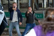 Schaffen es Paul (Daniel Roesner, l.) und Semir (Erdogan Atalay), Franka aus der Gewalt des Gangsters befreien?