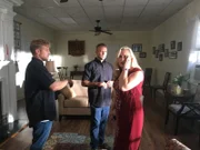 Deb's reaction after Josh slaps her.