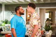 (v.li.): Anthony Anderson (Andre ‚Dre‘ Johnson), Marcus Scribner (Andre ‚Junior‘ Johnson jr.).