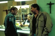 Klaus Mandel (Christoph Waltz, l.); Horst Schimanski (Götz George, r.)