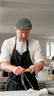 Felix Schneider ist Küchenchef und Inhaber vom Etz in Nürnberg.