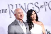 Jeff Bezos and Lauren Sánchez attend "The Lord Of The Rings: The Rings Of Power" Los Angeles Red Carpet Premiere & Screening.