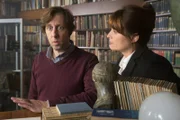 Ekki (Oliver Korittke) und Alex (Ina Paule Klink) wissen nicht mehr weiter: Was ist mit ihrem Freund Georg Wilsberg passiert?