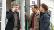 Peter Rabe (Lutz Blochberger), Nils Theede (Jonas Laux) und Katrin Börensen (Claudia Schmutzler).