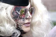 Dragqueen Macy M. Meyers beim Christopher Street Day.