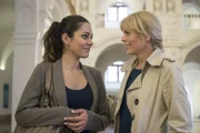 v.l.n.r.: Olivia Fareedi (Nilam Farooq), Ina Zimmermann (Melanie Marschke)