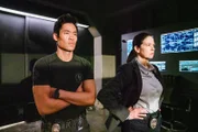 David Lim (Victor Tan), Amy Farrington (Lieutenant Piper Lynch).