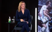 Gabby Logan attends White Hart Lane for a closed team screening of Amazon Prime Video’s All or Nothing: Tottenham Hotspur.