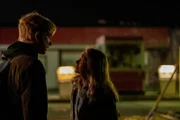 L-R: Billy Johnson (Domhnall Gleeson) and Ruby Richardson (Merritt Wever)