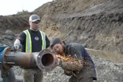 Mitch Blaschke and Ty Smith blow torching
