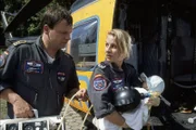 Thomas (Ulrich Bähnk) und Sabine (Marlene Marlow) konnten das Baby von Gabi Wittmann vor dem drohenden Hitzetod retten.