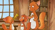 Billy und Benny demonstrieren Mutter Edna ihre Trompetenkünste.