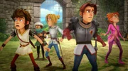 Als Arthur und seine Freunde zurück nach Camelot kommen, ist die Burg verlassen.