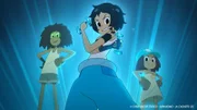 Enki, Corto und Mouse (v.l.)