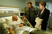 Pictured: (l-r) Domenick Lombardozzi as Frank Stroup, Jeff Goldblum as Detective Zach Nichols, Julianne Nicholson as Detective Megan Wheeler