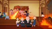 Meg Griffin, Stewie Griffin, Chris Griffin, Peter Griffin, Lois Griffin