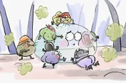 Professor Schnauzbart widmet sich der Frage, warum manche Menschen stark nach Schweiß riechen und andere gar nicht. Schuld an der Stinkerei sind – Bakterien!
