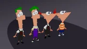 Ferb (2. Dimension), Ferb, Phineas (2. Dimension), Phineas.