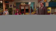 L-R: Billy Thunderman (Diego Velazquez), Nora Thunderman (Addison Riecke), Chloe Thunderman (Maya Le Clark), Dr. Colosso, Supermanny (Dominic Burgess)