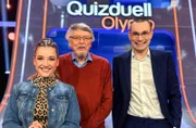Quizduell-Olymp: Marie-Louise Finck (l.), Prof. Eckhard Freise (M.) und Thorsten Zirkel (r.)
