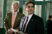 LAW & ORDER -- NBC Series -- "Publish and Perish" -- Pictured: (l-r) Dennis Farina as Det. Joe Fontana, Michael Imperioli as Det. Nick Falco.