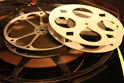 Film reels.