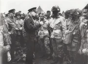 Eisenhower bei 101. Fallschirmjägern
