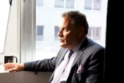 Washington, DC - (Alexander Dandino) Mark Rasch answers a question about the Morris Trial - a trial that set a precedent for trying hackers and cybercrime.
