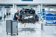 Endmontage des Rimac Nevera.