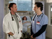 Perry Cox (John C. McGinley, l.), John "J.D." Dorian (Zach Braff)