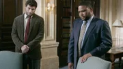 Als die Detectives Lupo (Jeremy Sisto, l.) und Bernard (Anthony Anderson) den Lebenswandel einer ermordeten Frau genauer unter die Lupe nehmen, fallen ihnen einige Ungereimtheiten auf. Führt sie das auf die Spur des Mörders?