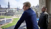 Observation im Dresdner Zwinger: Paul und Semir beobachten Timo.