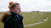 Christine Schweden auf Hallig Hooge