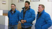 Die Trödelexperten Mauro Corradino (li.), Suekrue Pehlivan (Mitte) und Otto Schulte
